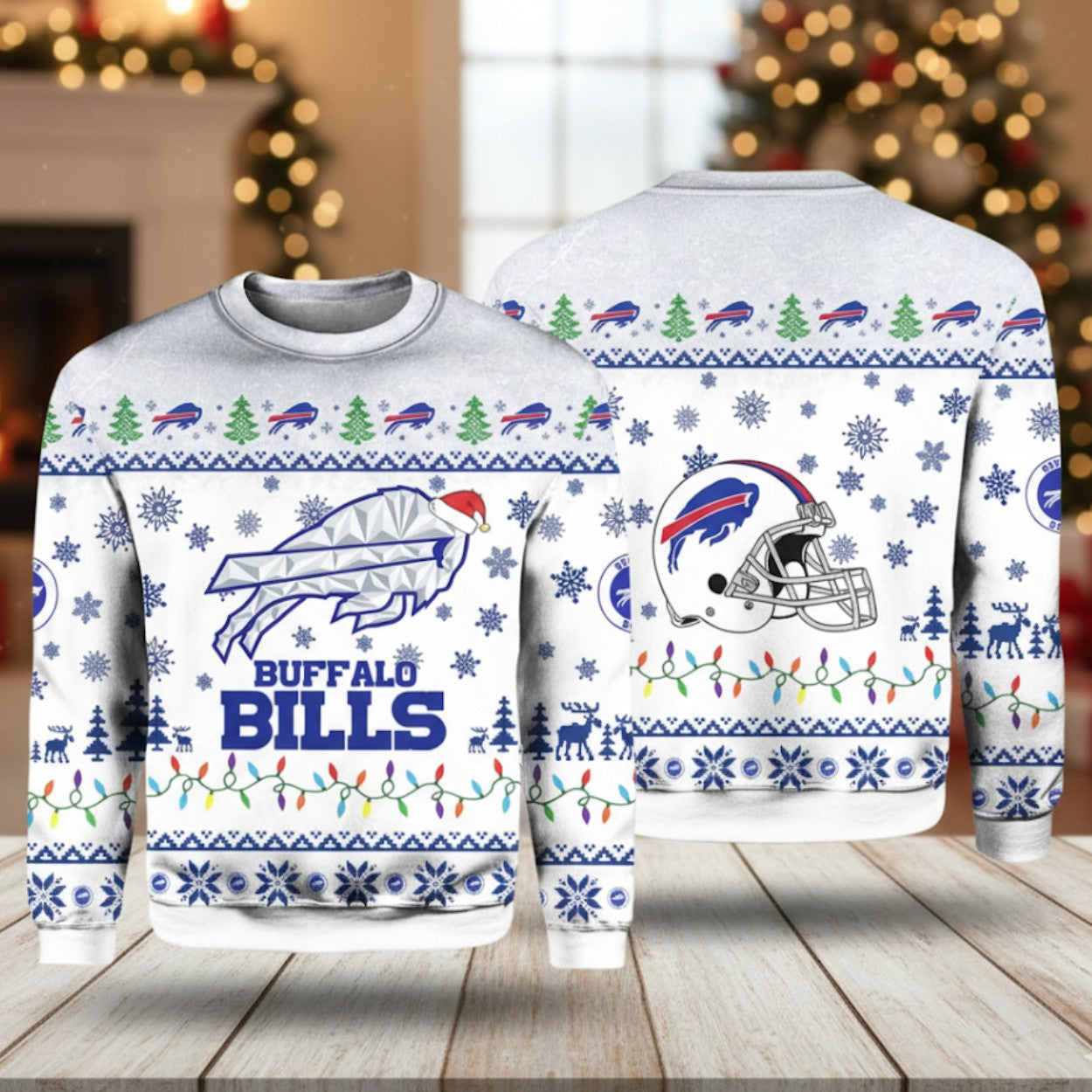 2025 Bill Rivalries Cold Front Ugly Sweater