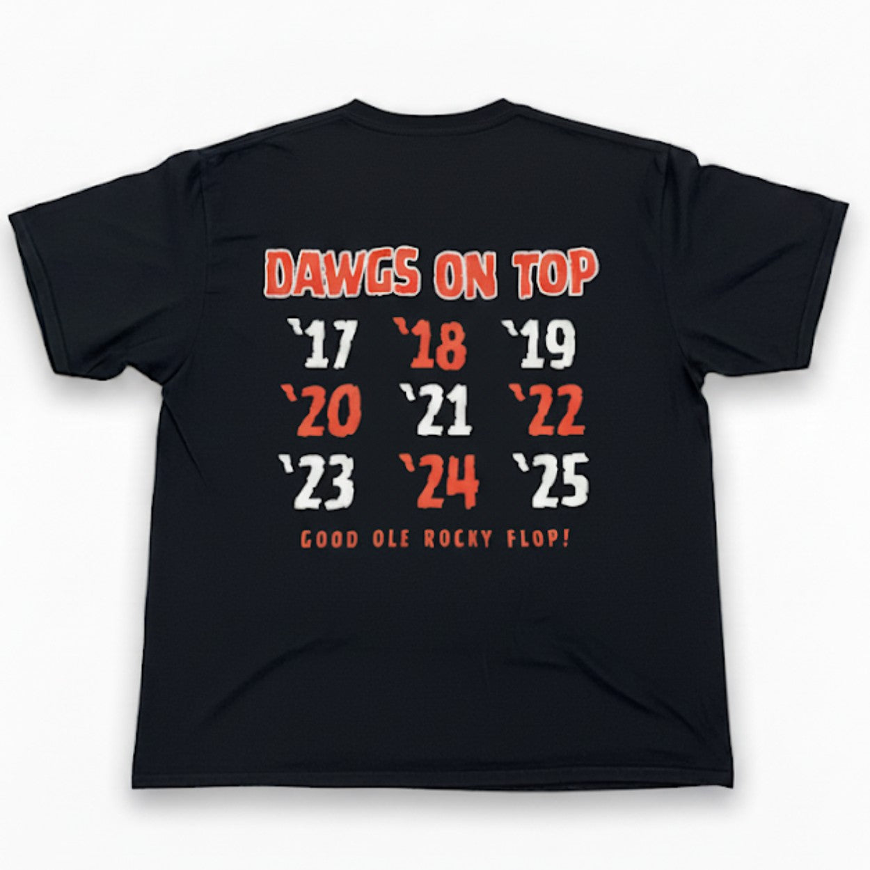 BullDog Nine In A Row Dawgs On Top Shirt