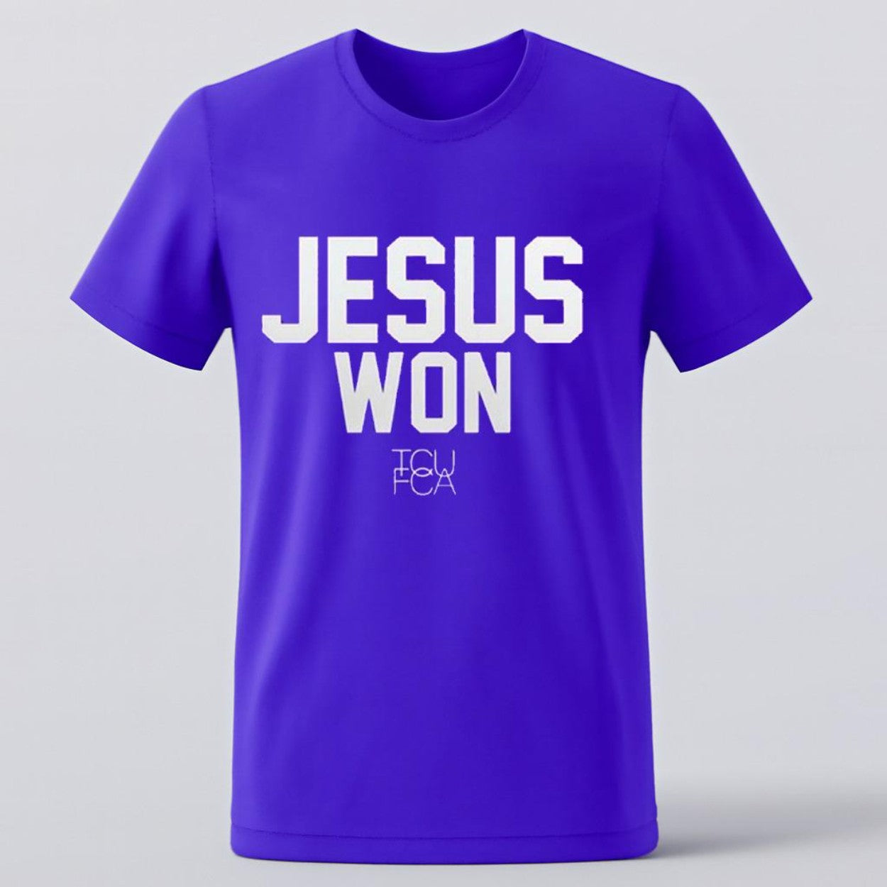 2025 TCU Jesus Won T-Shirt