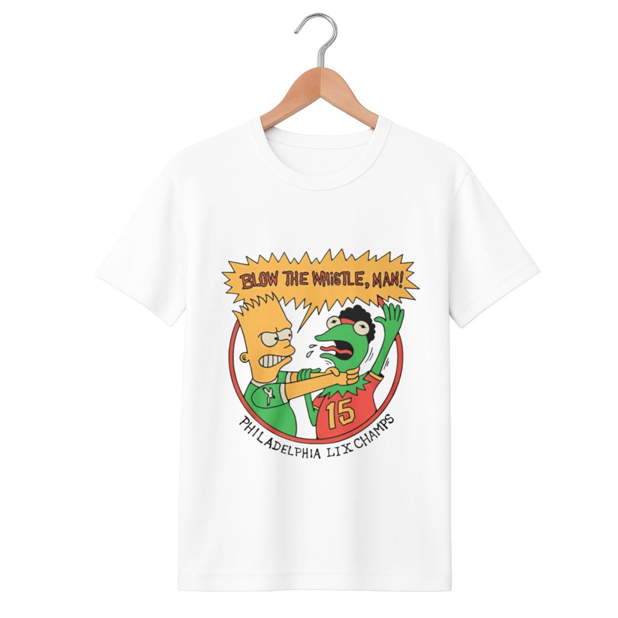 Blow The Whistle Man Philadelphia LIX Champs Shirt