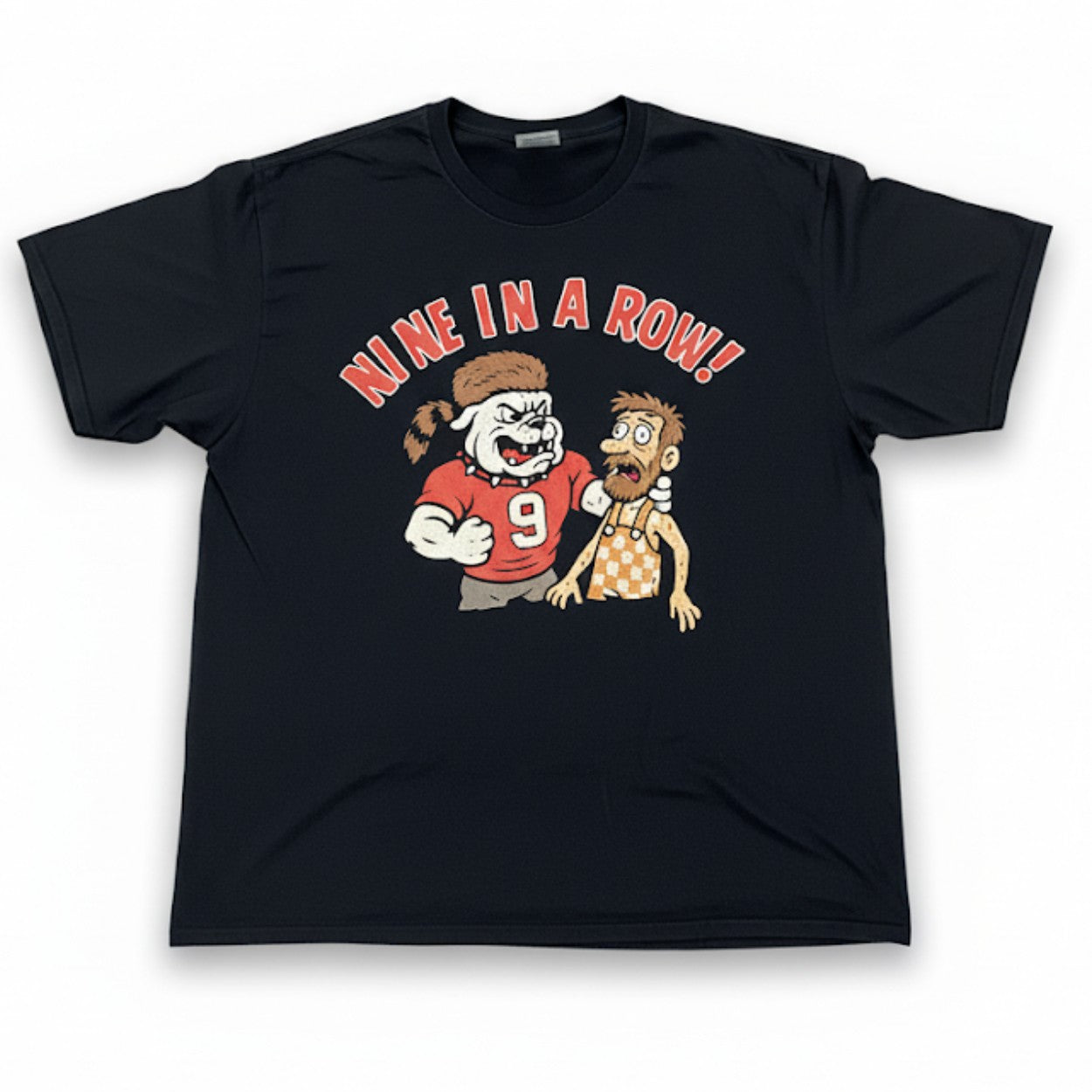 BullDog Nine In A Row Dawgs On Top Shirt