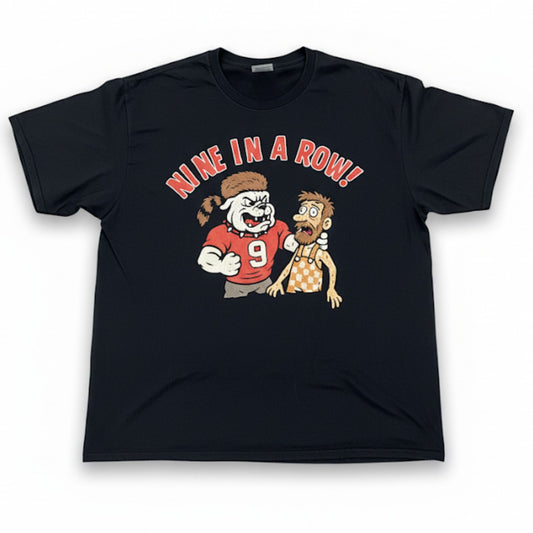 BullDog Nine In A Row Dawgs On Top Shirt