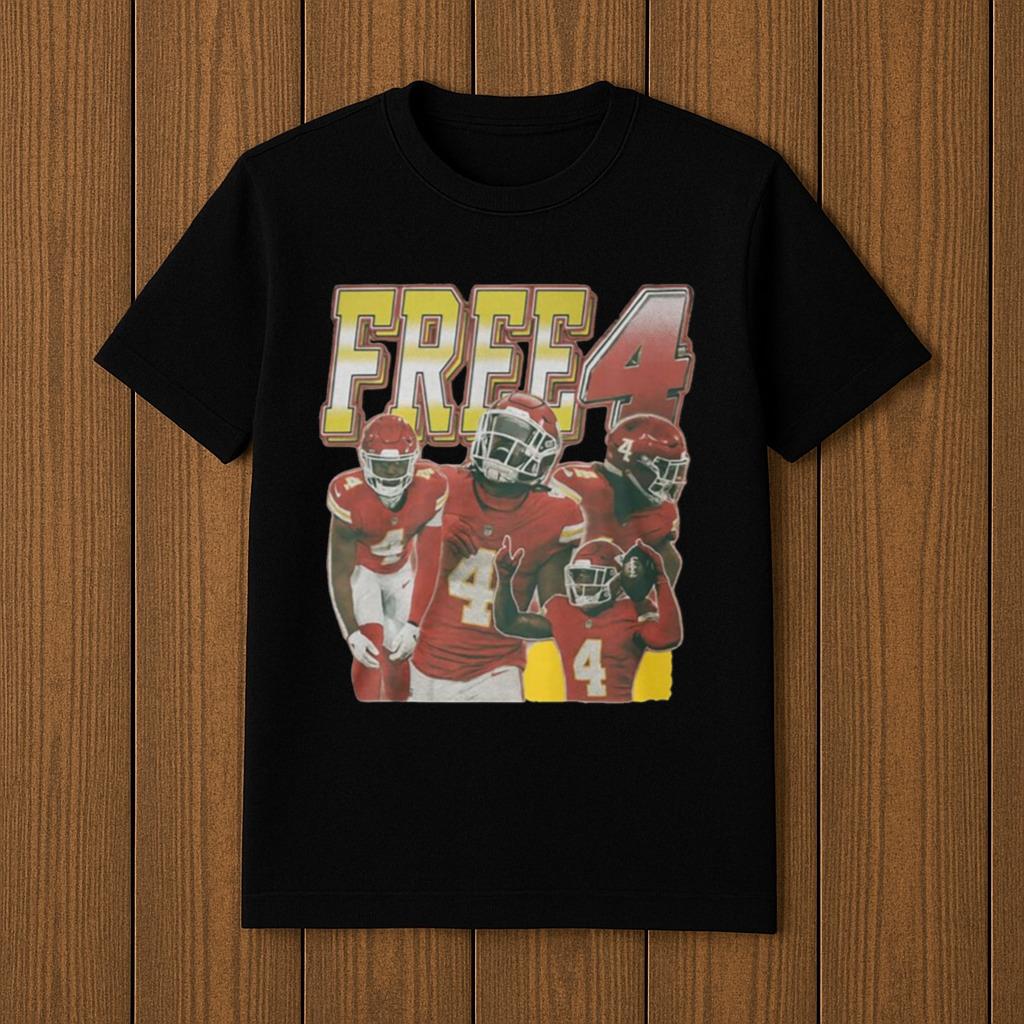 Chief Travis Kelce Free 4 Shirt
