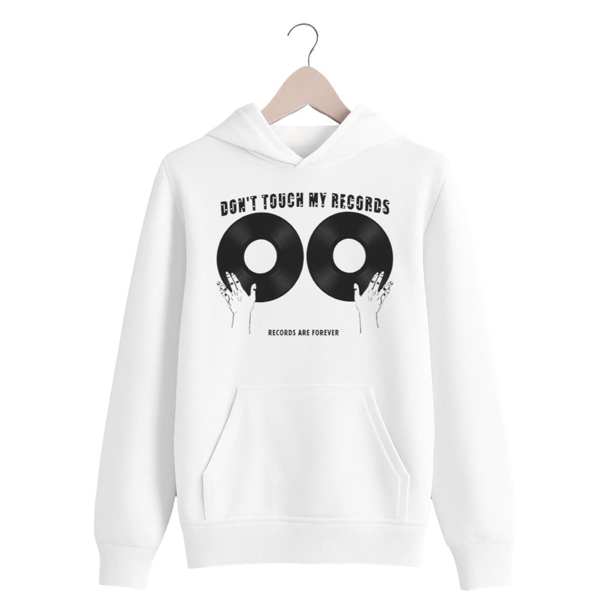 Don't Touch My Records Hoodie