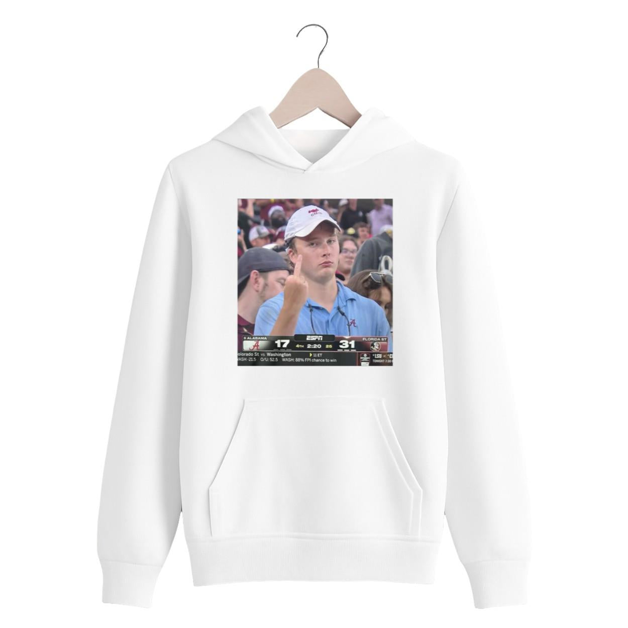 Florida 31–17 Alabama Angry Fan Middle Finger Shirt