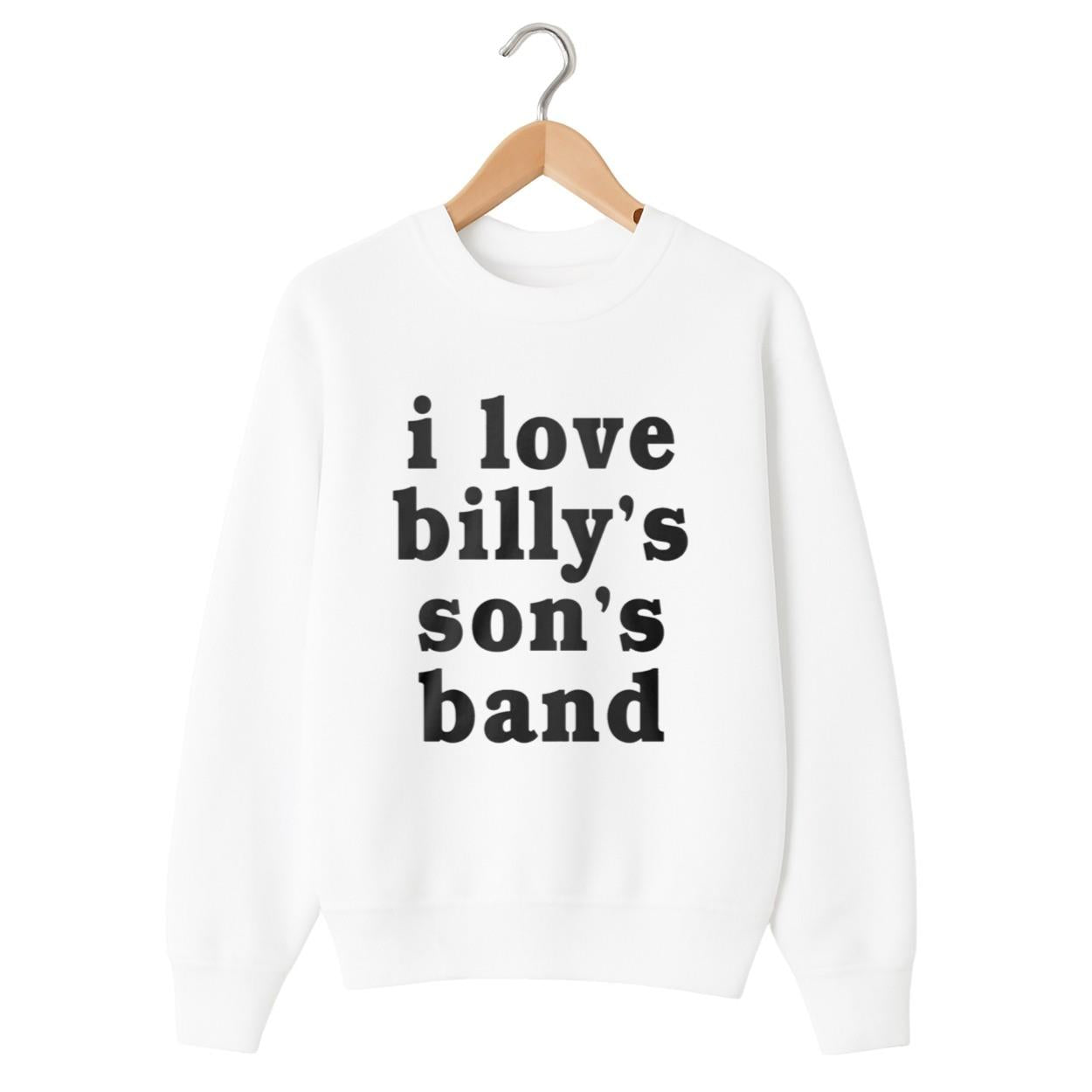 I Love Billy's Son's Band Shirt