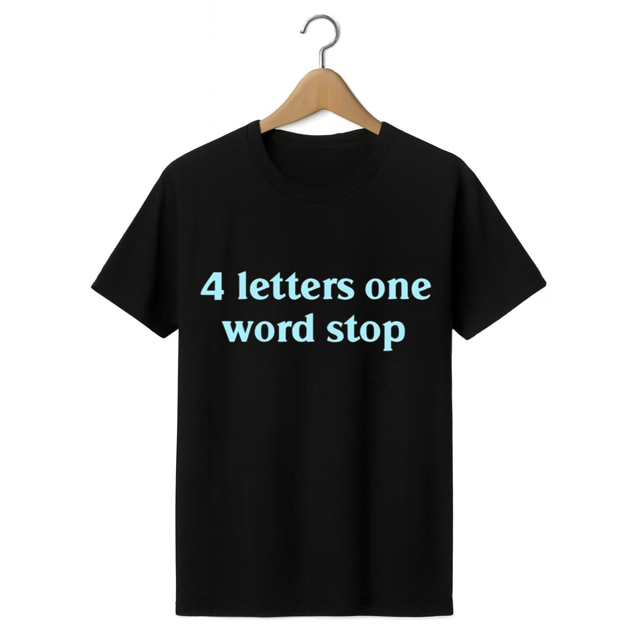 Jey Uso 4 Letters One Word Stop Shirt