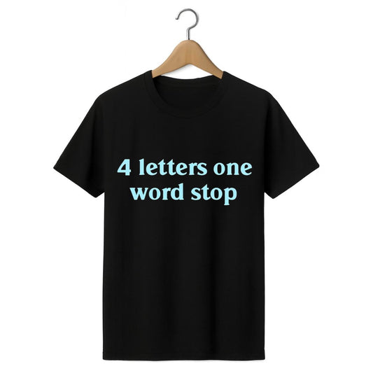Jey Uso 4 Letters One Word Stop Shirt
