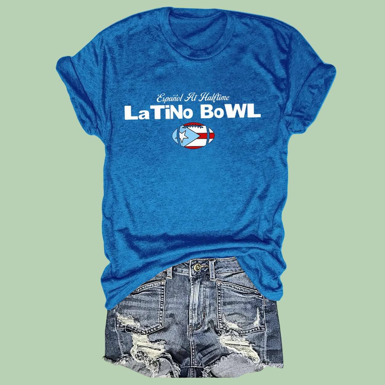 Latino Bowl Bad Bunny T-Shirt 1