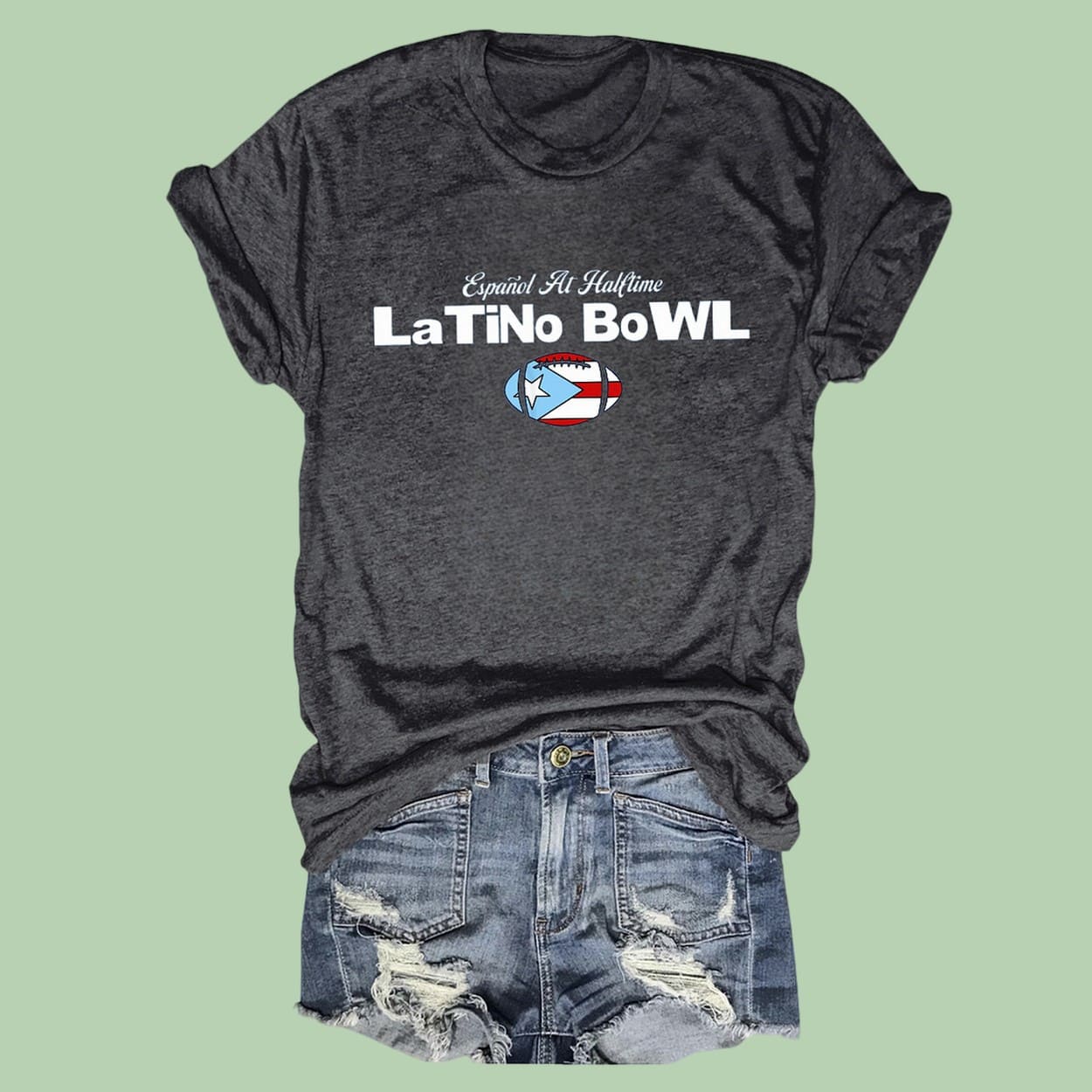 Latino Bowl Bad Bunny T-Shirt  3