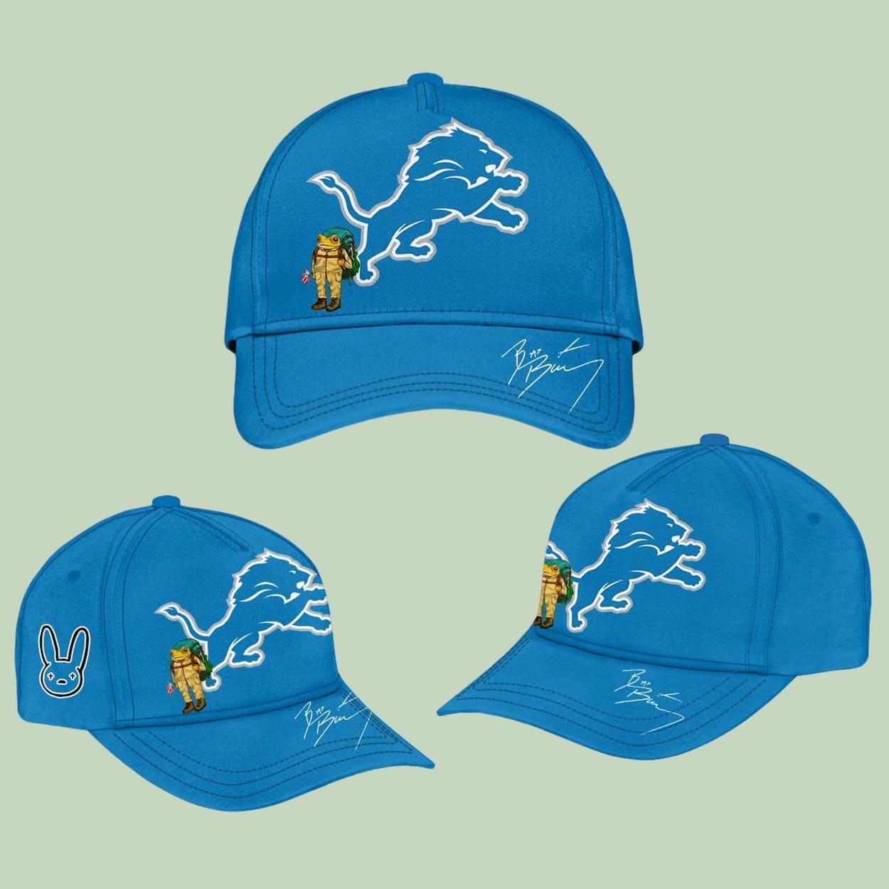 Lions Bad Bunny Halftime Show Benito Bowl Signature Hat