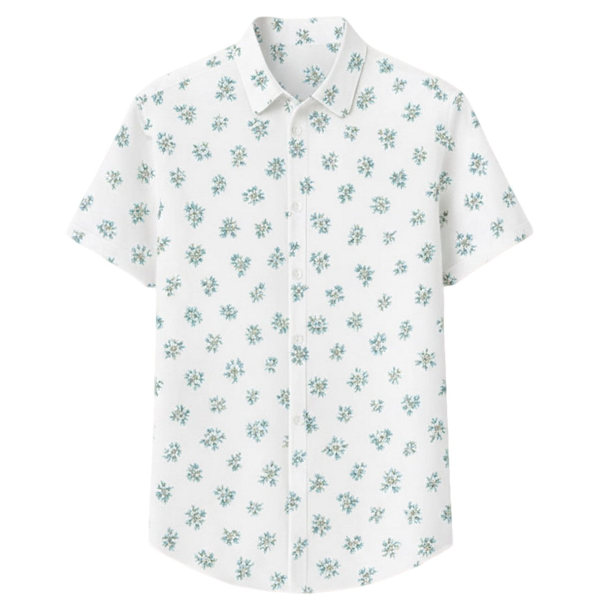 Luigi Mangione Model Floral Hawaiian Shirt