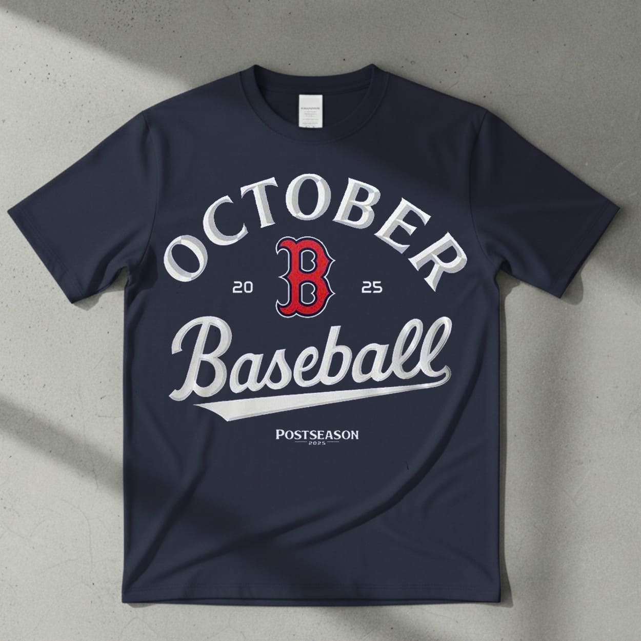 October Baseball 2025 Sox-tober Red Sox Shirt
