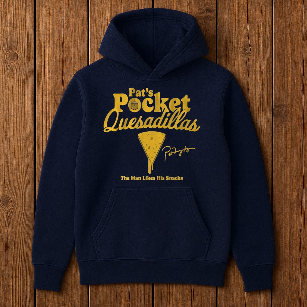 Pat's Pocket Quesadillas The Man Likes His Snacks Shirt