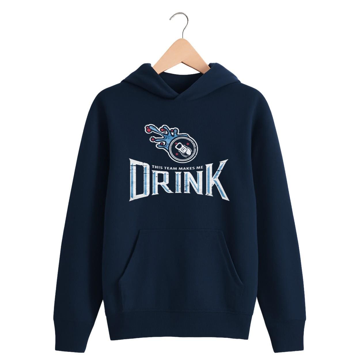 Tennessee Titans This Team Makes Me Drink Hoodie