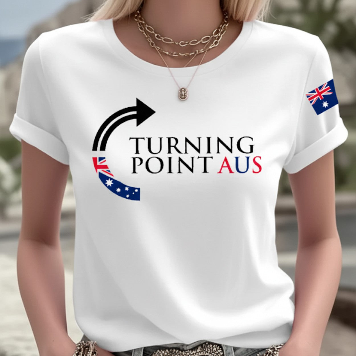 Turning Point AUS Printed short-sle