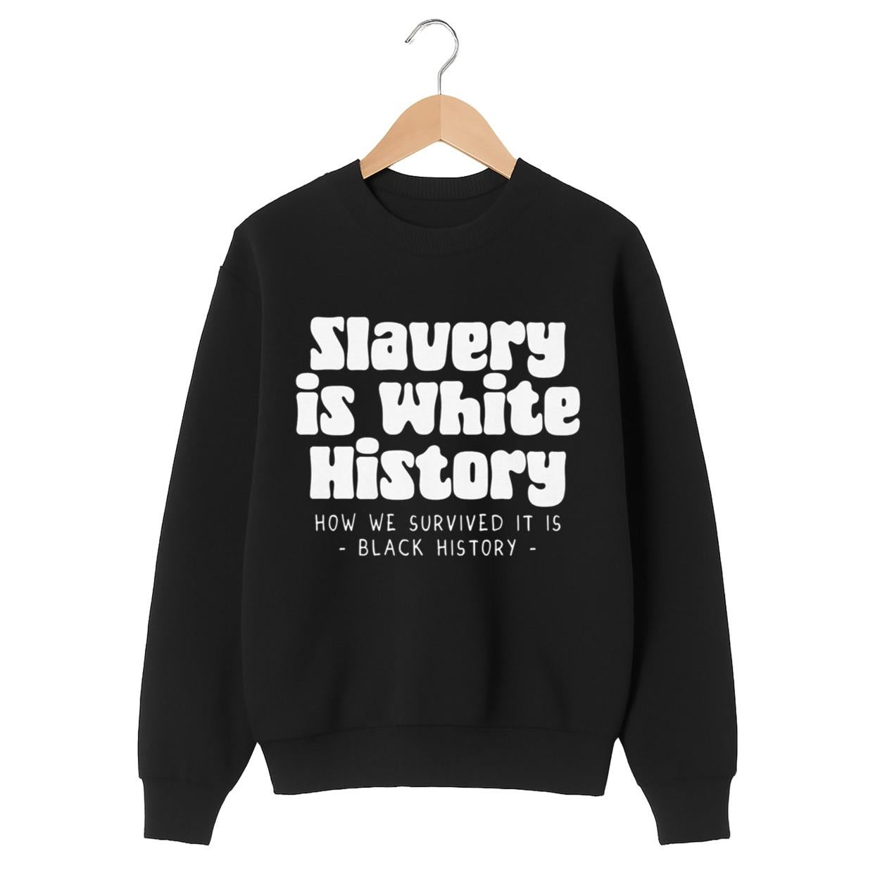 Van Lathan Jr Slavery Is White History Shirt