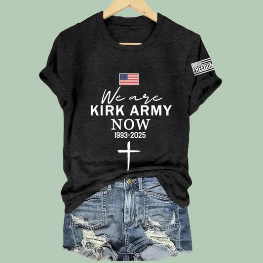 We Are Kirk Army Now 1993-2025 Printed T-Shirt